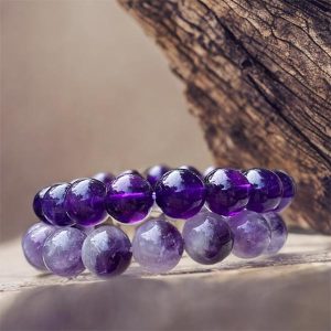 Hình ảnh sản phẩm vòng tay Thạch Anh Tím SOLUNA 