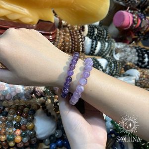 vòng đá thạch anh tím