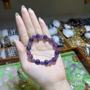 vòng đá thạch anh tím