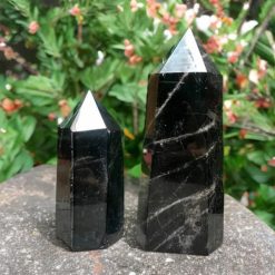 Trụ Đá Thạch Anh Đen SOLUNA, vật phẩm trấn trạch, hộ mệnh và thu hút quyền lực số 1 cho bàn làm việc.