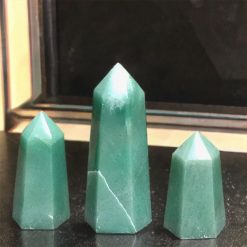 Trụ Đá Thạch Anh Xanh (Green Aventurine), 
